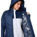 Płaszcz puchowy damski Heavenly Long Hooded Columbia - Navy