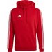 Bluza męska Tiro 23 League Sweat Hoodie Adidas - czerwony