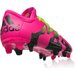 Buty piłkarskie korki X 15.2 Techfit FG/AG Adidas - różowe