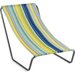 Leżak plażowy, ogrodowy Outtec - zielony paski