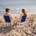 Krzesło ogrodowe, turystyczne, plażowe Marina Outtec - granatowe