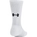 Skarpety Training Cotton 3 pary Under Armour - white