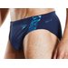 Kąpielówki męskie Boom Splice 7cm Brief AM Speedo - niebieskie