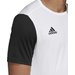 Koszulka juniorska Estro 19 Adidas - biały/czarny