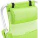 Krzesło plażowe z funkcją leżaka Sun Lite 2w1 Outtec - lime