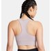 Biustonosz sportowy damski Vanish Seamless Mid Bra Under Armour - beż