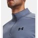 Bluza męska Armour Fleece 1/4 Zip Under Armour - liliowa/szara