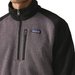 Bluza polarowa męska Better Sweater 1/4 Zip Fleece Patagonia - may grey