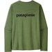 Longsleeve męski Capilene Cool Daily Graphic Patagonia - Casting Logo: Terrain Green X-Dye