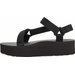 Sandały Flatform Universal Wm's Teva - Black