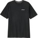 Koszulka męska P-6 Logo Responsibili Tee Patagonia - black