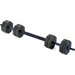 Zestaw hantli regulowanych 2x10kg ze sztangą Gymtek WYPRZEDAŻ
