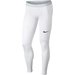 Spodnie kompresyjne męskie Pro Combat Tight Nike - białe