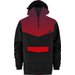 Softshell męski Anorak Majesty - black/red