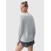Longsleeve damski TFLOF328 4F - chłodny jasny szary