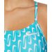 Strój kąpielowy damski Cutout One Piece Nike Swim - Blue