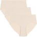 Majtki damskie Pure Stretch NS Hip 3 pary Under Armour - kremowe