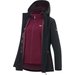 Kurtka damska CorIVer 3w1 Regatta - black/fig