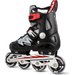 Rolki regulowane Lightning Xride - czerwone/czarne
