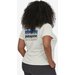 Koszulka damska P-6 Mission Organic Patagonia - biały