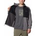 Polar męski Sage Peak Full Zip Fleece Columbia - City Grey, Black