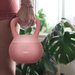Miękki kettlebell FlexLift 10kg Gymtek - 10kg soft pink