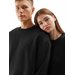 Bluza unisex 4FAW23TSWSU703 4F - głęboka czerń