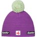 Czapka Jamie Pompon MÜ SA Eisbar - purple