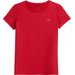 Koszulka damska H4L22 TSDF352 4F - czerwona