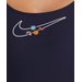 Strój kąpielowy damski Adjustable Crossback Nike Swim - granatowy