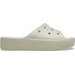 Klapki Classic Platform Slide Crocs - bone