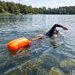 Bojka do pływania, asekuracyjna Dry Bag 15L 2w1 Outtec