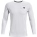 Longsleeve męski HeatGear Armour Fitted LS Under Armour - białe