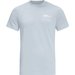 Koszulka męska Essential Jack Wolfskin - soft blue
