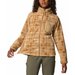 Polar damski West Bend Print Full Zip II Columbia - Camel Brown Omblur