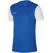 Koszulka juniorska Dri-Fit Tiempo Premier II Jersey SS Nike - niebieska/biała