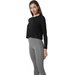 Longsleeve damski 4FSS23TFLOF075 4F - czarna