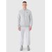 Bluza męska 4FWMM00TSWSM1463 4F - chłodny jasny szary melanż