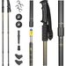 Kije nordic walking Alu 3 Sections Outtec - Alu 3 gold