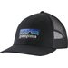 Czapka z daszkiem P-6 Logo LoPro Trucker Hat Patagonia - black