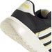 Buty Run 60S Jr Adidas - Core Black/Off White/Utility Yellow