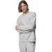 Bluza męska OTHAW23TSWSM680 Outhorn - ciepły jasny szary melanż