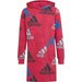 Sukienka dresowa juniorska Essentials Brand Love Print Hooded Adidas