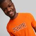 Koszulka męska Dyna-Mix Graphic Tee Puma - pomarańczowy