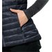 Kamizelka puchowa damska Pilvi Down Jack Wolfskin - granatowy