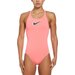 Strój kąpielowy damski Hydrastrong 3D Swoosh Nike Swim - Hot Punch