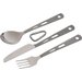 Sztućce Titanium 3-Piece Cutlery Set Optimus