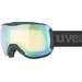 Gogle narciarskie fotochromowe Downhill 2100 V Design Uvex - black matt/mirror green