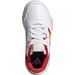 Buty Tensaur Sport Training Lace Jr Adidas - Cloud White/Collegiate Red/Collegiate Gold