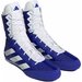 Buty bokserskie Box Hog 4 Adidas - niebieski